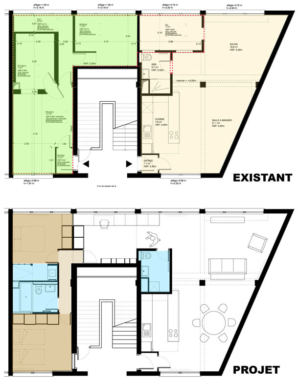 Loft de 110 m²